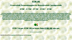 What Evbc.de website looked like in 2021 (4 years ago)