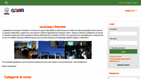What Elearning.unior.it website looked like in 2021 (2 years ago)