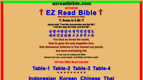 What Ezreadbible.com website looked like in 2021 (2 years ago)