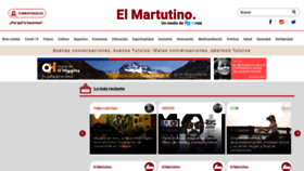 What Elmartutino.cl website looked like in 2021 (2 years ago)