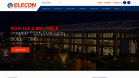 What Elecon.com website looked like in 2021 (2 years ago)