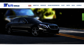 What Elitetowncar.com website looked like in 2021 (2 years ago)