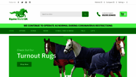 What Equine-world.co.uk website looked like in 2021 (2 years ago)