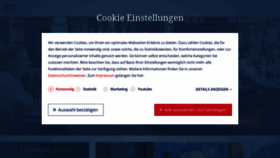 What Erdinger.de website looked like in 2021 (3 years ago)
