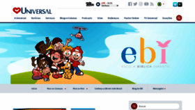 What Ebiuniversal.com.br website looked like in 2021 (2 years ago)