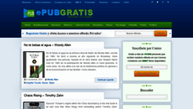 What Epubgratis.net website looked like in 2021 (2 years ago)