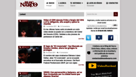 What Elblogdelnarco.org website looked like in 2021 (2 years ago)