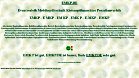 What Emkp.de website looked like in 2021 (2 years ago)