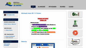 What Esec-amora.pt website looked like in 2021 (2 years ago)