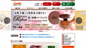 What Everlifegroup.jp website looked like in 2021 (2 years ago)