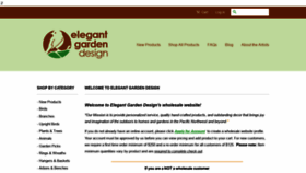 What Elegantgardendesign.com website looked like in 2021 (2 years ago)