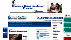What Ecuadorlegalonline.com website looked like in 2021 (2 years ago)