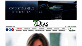 What Extremadura7dias.com website looked like in 2021 (2 years ago)