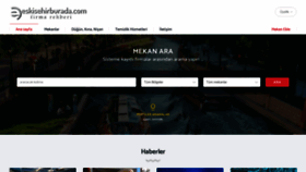 What Eskisehirburada.com website looked like in 2021 (2 years ago)