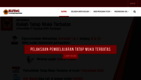 What Elitag.untag-sby.ac.id website looked like in 2021 (2 years ago)