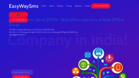 What Easywaysms.com website looked like in 2021 (2 years ago)