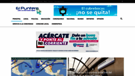 What Elpuntero.com.mx website looked like in 2021 (2 years ago)