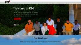 What Etgworld.com website looked like in 2021 (2 years ago)