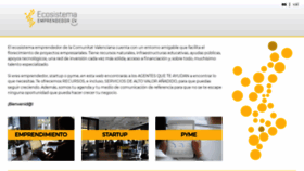 What Ecosistemaemprendedorcv.com website looked like in 2021 (2 years ago)