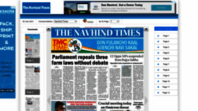 What Epaper.navhindtimes.in website looked like in 2021 (2 years ago)