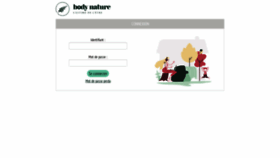 What Extranet.body-nature.fr website looked like in 2021 (2 years ago)