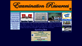 What Ecexams.co.za website looked like in 2021 (2 years ago)