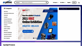 What Ecplaza.com website looked like in 2021 (2 years ago)
