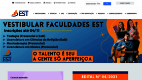 What Est.edu.br website looked like in 2021 (2 years ago)