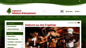 What Erzgebirgsshop24.de website looked like in 2021 (2 years ago)