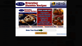 What Everydaydiabeticrecipes.com website looked like in 2021 (2 years ago)