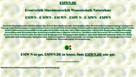 What Emwn.de website looked like in 2021 (2 years ago)