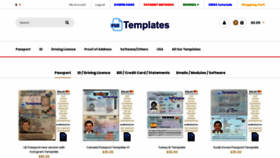 What Editable-templates.cc website looked like in 2021 (3 years ago)