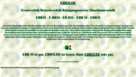 What Ebrm.de website looked like in 2021 (2 years ago)
