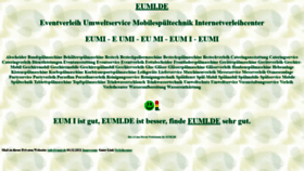 What Eumi.de website looked like in 2021 (2 years ago)
