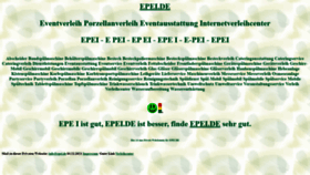 What Epei.de website looked like in 2021 (4 years ago)