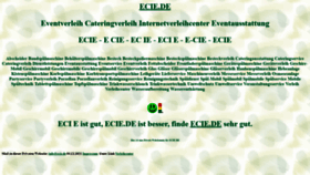 What Ecie.de website looked like in 2021 (2 years ago)