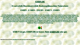 What Emhn.de website looked like in 2021 (2 years ago)
