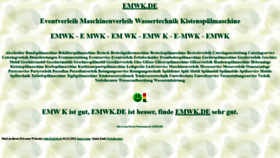 What Emwk.de website looked like in 2021 (2 years ago)