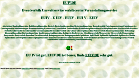 What Euiv.de website looked like in 2021 (3 years ago)