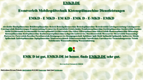What Emkd.de website looked like in 2021 (2 years ago)