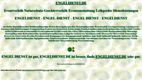 What Engeldienst.de website looked like in 2021 (4 years ago)