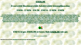 What Emzk.de website looked like in 2021 (2 years ago)
