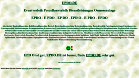 What Epdo.de website looked like in 2021 (2 years ago)