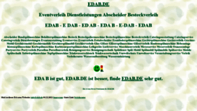 What Edab.de website looked like in 2021 (2 years ago)