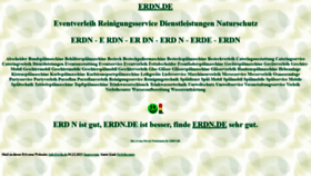 What Erdn.de website looked like in 2021 (2 years ago)
