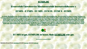 What Eumix.de website looked like in 2021 (4 years ago)