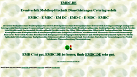What Emdc.de website looked like in 2021 (2 years ago)