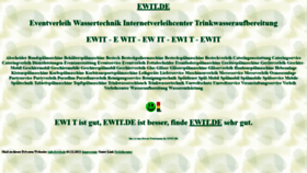 What Ewit.de website looked like in 2021 (2 years ago)