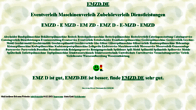 What Emzd.de website looked like in 2021 (2 years ago)