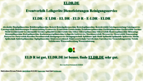 What Eldr.de website looked like in 2021 (4 years ago)